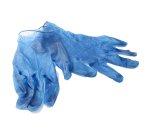 Guanti monouso detectabili in nitrile blu, 100 unità