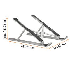 Supporto alza notebook Fold -  fino a 15' - Durable