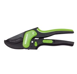 Forbice a doppia funzione - taglio singolo e cricchetto - 20,5 cm - Verdemax
