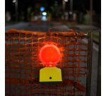 Lampeggiante stradale Double Blink Road - LED - giallo fluo/rosso - Velamp