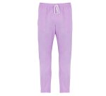 Pantalone Pitagora - unisex - taglia L - lilla chiaro - Giblor's