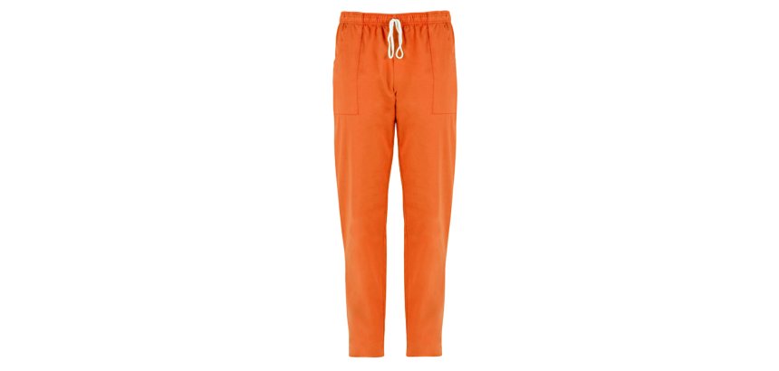 Pantalone unisex Giblor's Pitagora, arancione