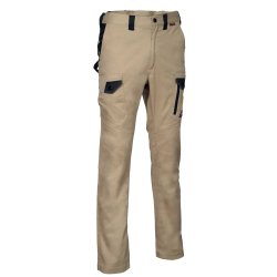 Pantalone Cofra Jember Super Strech, corda/nero