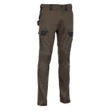 Pantalone Cofra Jember Super Strech, fango/nero