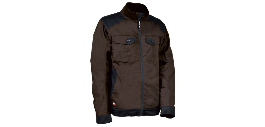 Giacca Cofra Blora Super Strech, fango/nero