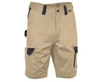 Pantaloncini Cofra Kediri Super Strech, corda/nero