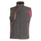 Gilet donna U-Power Universe Lady, grigio/fucsia