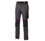 Pantaloni da donna U-Power Atom Lady, grigio/fucsia
