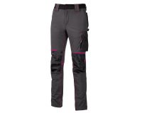 Pantaloni da donna U-Power Atom Lady, grigio/fucsia