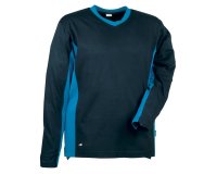 Maglietta Madeira - a maniche lunghe - taglia XL - blu navy/nero - Cofra