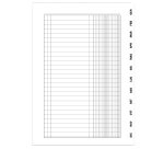 Registro scadenzario spiralato Gennaio/Dicembre - 10 pagine per mese - 24 x 17 cm - 2016N1363 - Data Ufficio