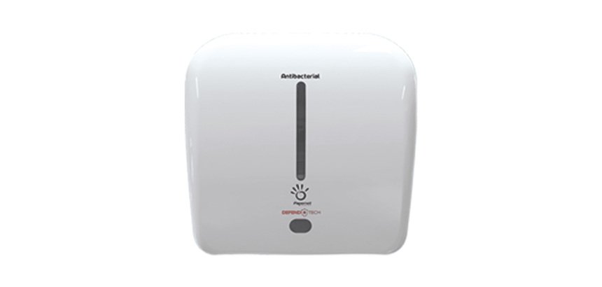 Dispenser antibatterico Universus No Touch - Defend Tech - 22,6 x 32,1 x 3,3 cm - Papernet