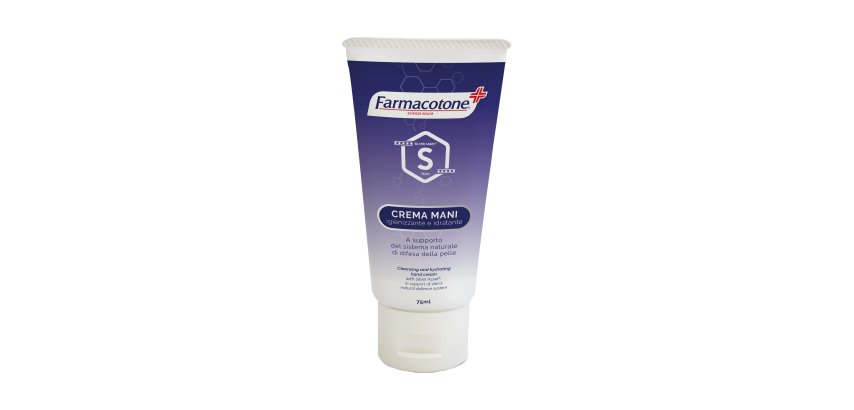 Crema mani Silver Asset - idratante e igienizzante - 75 ml - Farmacotone