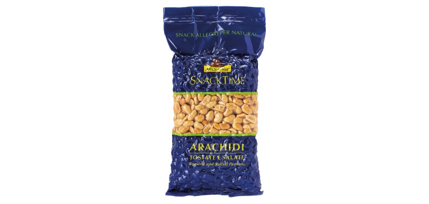 Arachidi tostate e salate - 500 gr - Mister Nut