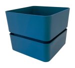 Vaso Veleta - 0,75 L - blu denim - TeraPlast