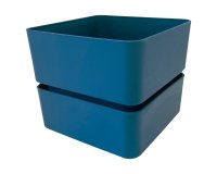 Vaso Veleta - 0,75 L - blu denim - TeraPlast