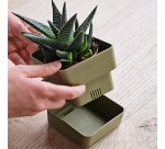 Vaso Veleta - 0,75 L - blu denim - TeraPlast