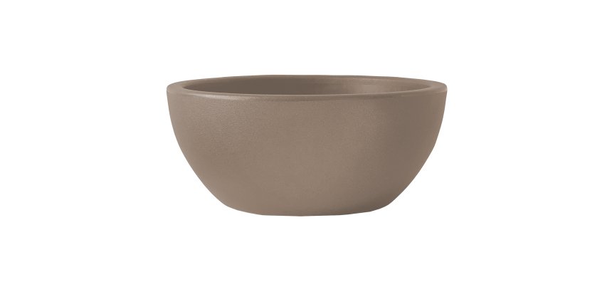 Vaso ciotola Era - 25 L - PE - cappuccino - TeraPlast