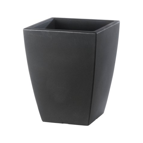 Vaso Quadro Veneto - 56 L - PE - antracite - TeraPlast