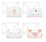 Biglietto auguri portasoldi Matrimonio - 11,7 x 17 cm - 4 soggetti assortiti - Kartos