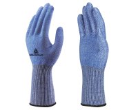 Guanti da lavoro VenicutB00 Flash - in maglia - taglia 07 - blu/bianco - Deltaplus