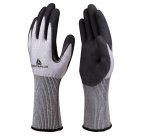 Guanti da lavoro Deltaplus Venicut01 in schiuma di nitrile, grigio/nero