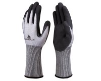 Guanti da lavoro Deltaplus Venicut01 in schiuma di nitrile, grigio/nero