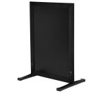 Lavagna da terra Stand Woody - 78 x 56 x 40 cm - nero - Securit