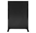 Lavagna da terra Stand Woody - 78 x 56 x 40 cm - nero - Securit