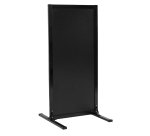 Lavagna da terra Stand Woody - 117 x 56 x 60 cm - nero - Securit
