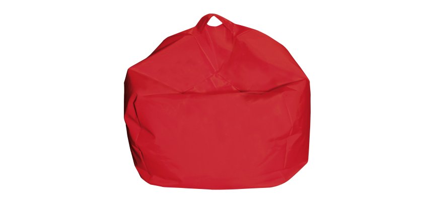 Pouf Comodone - 62 x 65 cm - rosso - King Collection