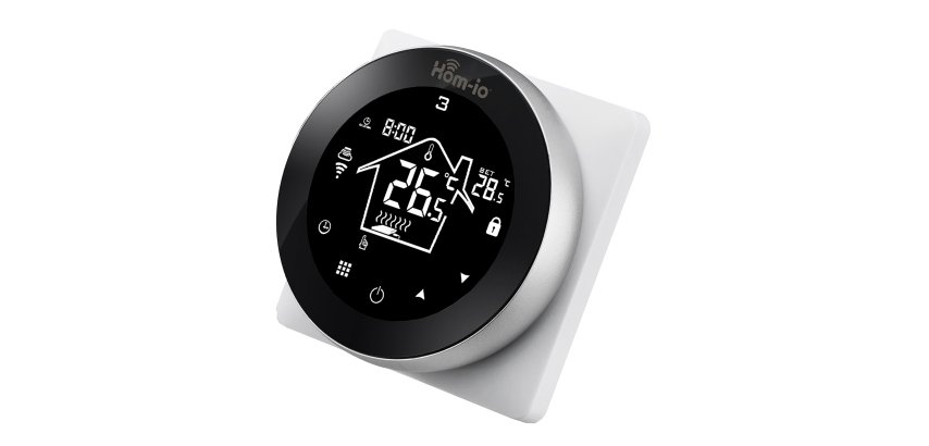 Cronotermostato WiFi Plus - con kit scatola 503 - Hom-io