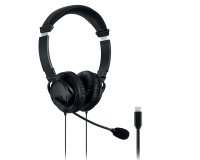 Cuffie ad alta fedeltà - con microfono - connessione USB-C - Kensington