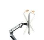 Braccio porta monitor Select Plus 5097-23 - per 2 monitor - Durable