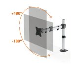 Braccio porta monitor Select 5094-23 - per 1 monitor - Durable