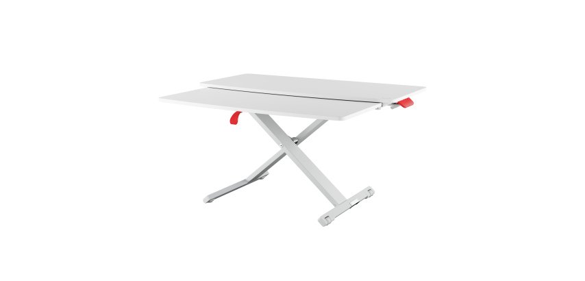 Postazione Sit & Stand Ergo Cosy - da scrivania con vassoio - Leitz