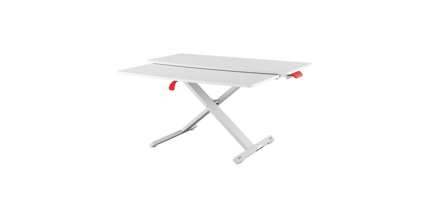 Postazione Sit & Stand Ergo Cosy - da scrivania con vassoio - Leitz