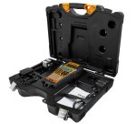 DYMO Rhino 6000+ Industrial Label Maker | Computer Connected Label Maker with Hard Carry Case | Includes 1 Vinyl Tape Cassette1 Flexible Nylon Tape Cassette and Rechargeable Lithium Ion Battery