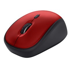 Mouse wireless Yvi+ - silenzioso - rosso - Trust