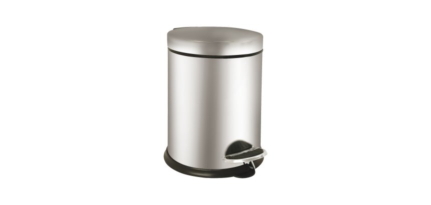 Pattumiera a pedale Bin Basic - 3 L - acciaio inox - Medial