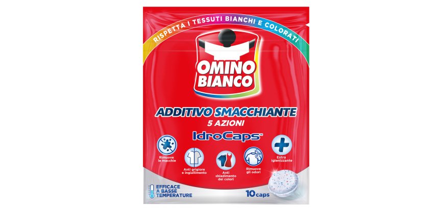 Additivo totale idrocaps 5 in 1 - Omino Bianco - conf. 10 pezzi