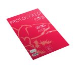 Fogli protocollo Quaxima - A4 - 1rigo - 80 gr - Pigna - conf. 20 pezzi