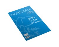 Fogli protocollo - A4 - 5 mm - 80 gr - Pigna - conf. 20 pezzi