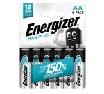 Pila stilo AA - 1,5V - Max Plus alcalina - Energizer - blister 6 pezzi