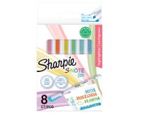 Pennarelli S-Note Duo - colori assortiti - Sharpie - conf. 8 pezzi