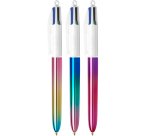 Penna sfera a scatto 4 colori Gradient - 1.0 mm - Bic - conf. 12 pezzi