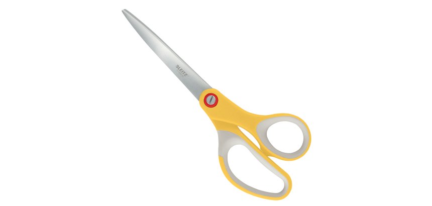Forbici Cosy - 205 mm - acciaio - giallo - Leitz