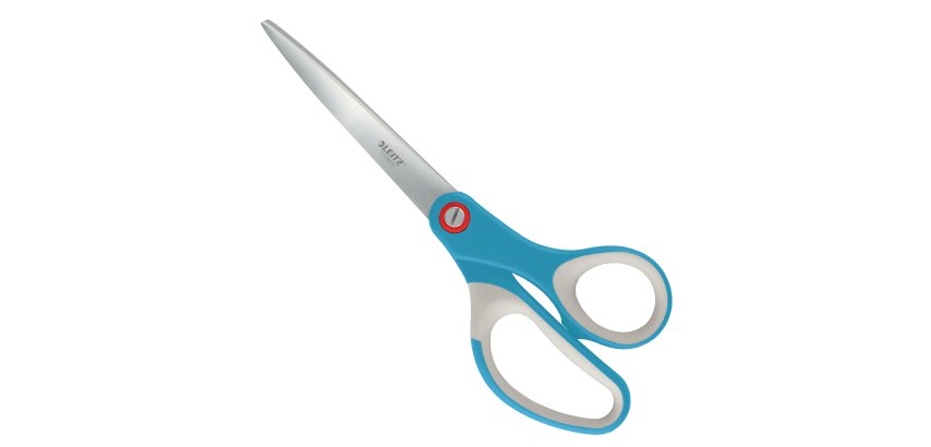 Forbici Cosy - 205 mm - acciaio - blu - Leitz
