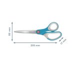 Forbici Cosy - 205 mm - acciaio - blu - Leitz