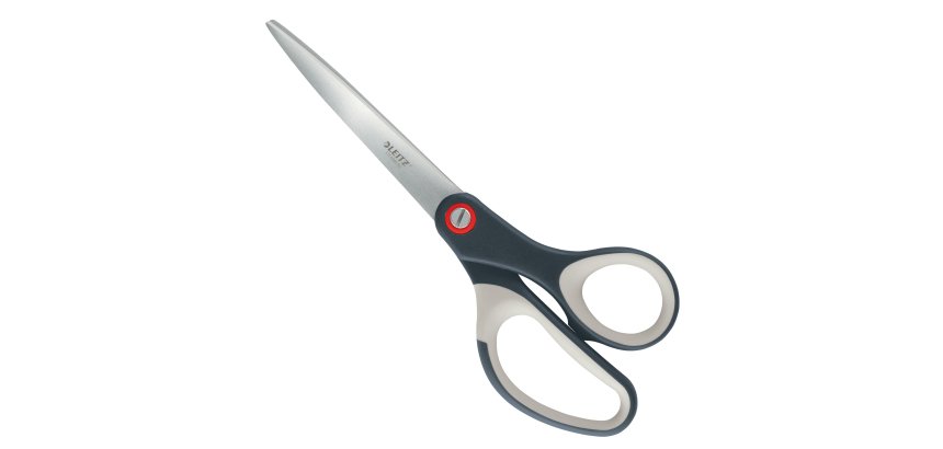 Forbici Cosy - 205 mm - acciaio - grigio - Leitz